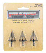 AJ6906-01.jpg Pointes de Chasse Maximal Blackrazor 100 gr Photo AJ6906-01.jpg Pointes de Chasse Maximal Blackrazor 100 gr