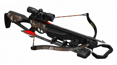 Photo AJ786-01 Barnett Wildcat recurve crossbow 165 lbs and scope