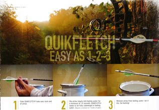 AJ9050-9-Vannes quickfletch 2'' faciles à poser Photo AJ9050-9-Vannes quickfletch 2'' faciles à poser