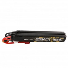 Photo BAT107-2 Batterie Lipo 2S 11.1V 1500mAh 25C 3 sticks T-DEAN Genspow