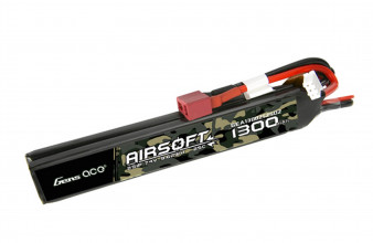 BAT111 Airsoft battery Gen Ace Lipo 7.4V 25C 1300mAh 2S1P Photo BAT111 Airsoft battery Gen Ace Lipo 7.4V 25C 1300mAh 2S1P