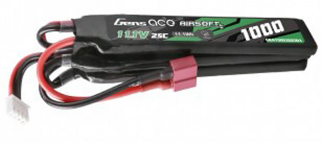 Photo BAT112-1 Batterie 11.1v 1000 mah 3 sticks T-Dean Genspow