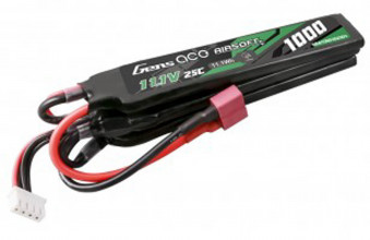 Photo BAT112-3 Batterie 11.1v 1000 mah 3 sticks T-Dean Genspow