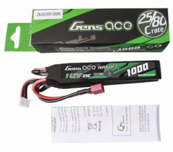 Photo BAT112-5 Batterie 11.1v 1000 mah 3 sticks T-Dean Genspow