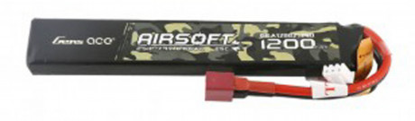 2S 7.4V 1200mAh 25C Lipo battery 1 stick Genspow