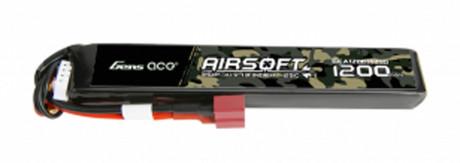 BAT118-2 2S 11.1V 1200mAh 25C Lipo battery 1 stick T-DEAN Genspow Photo BAT118-2 2S 11.1V 1200mAh 25C Lipo battery 1 stick T-DEAN Genspow