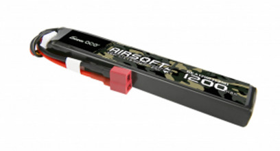 Photo BAT118-4 Batterie Lipo 2S 11.1V 1200mAh 25C 1 sticks T-DEAN Genspow