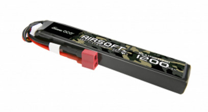 BAT118-4 2S 11.1V 1200mAh 25C Lipo battery 1 stick T-DEAN Genspow Photo BAT118-4 2S 11.1V 1200mAh 25C Lipo battery 1 stick T-DEAN Genspow