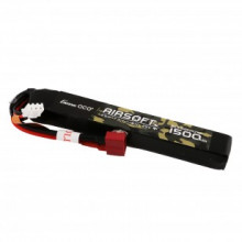 Photo BAT127-3 2S 7.4V 1200mAh 25C Lipo battery 1 stick Genspow