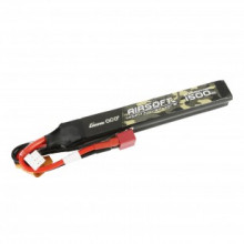 Photo BAT128-2 Batterie Lipo 2S 7.4V 1500mAh 25C 2 sticks Genspow