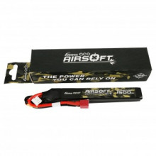 Photo BAT128-5 Batterie Lipo 2S 7.4V 1500mAh 25C 2 sticks Genspow