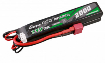 Photo BAT129-3 Battery 7.4v 2000 mah T-dean