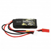 Photo BAT133-1 Batterie Lipo 7.4V 300mah 35C 1 element JST-SYP PLUG Genspow