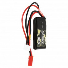 Photo BAT133-4 Batterie Lipo 7.4V 300mah 35C 1 element JST-SYP PLUG Genspow