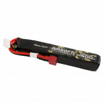 Photo BAT135-3 Batterie lipo 11.1V 1500mah 25C 1 élément T-DEAN Genspow