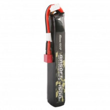 Photo BAT135-4 Batterie lipo 11.1V 1500mah 25C 1 élément T-DEAN Genspow