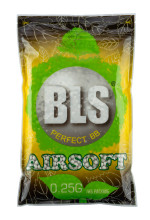 Photo BB2011-01.jpg Billes 6mm Airsoft BIO Blanches 0.25g – BLS – Sac de 1 kg