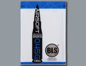 BLS 0.45g Airsoft Heavy BBs – 1kg Bag