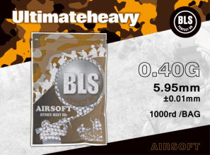 BLS BIO 0.40g biodegradable airsoft heavy pellets ...
