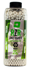 Airsoft BBs 6mm RZR 0.25g BIO bottle 3500 bbs