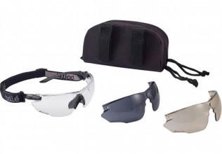 Lunettes BOLLE Combat Kit incolore avec deux ...