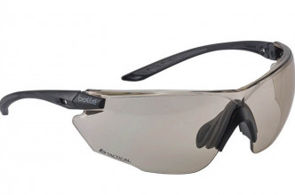 Photo BOL100-3 BOLLE Combat Kit goggles colorless with two screens, harness and cover