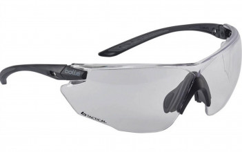 Photo BOL100-4 BOLLE Combat Kit goggles colorless with two screens, harness and cover