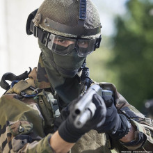 BOL106-2 BOLLE X800I colorless ballistic mask Photo BOL106-2 BOLLE X800I colorless ballistic mask
