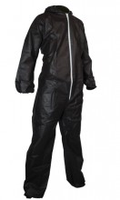 Black adult / kid disposable coverall
