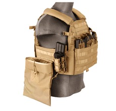 Photo CA-311TN-4-Plate Carrier 69T4 tan 1000D