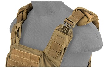 Photo CA-313T2N-1-Gilet Plate Carrier SPAC Tan 1000D