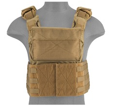 Photo CA-313T2N-5-Gilet Plate Carrier SPAC Tan 1000D