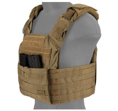 Photo CA-313T2N-6-Gilet Plate Carrier SPAC Tan 1000D