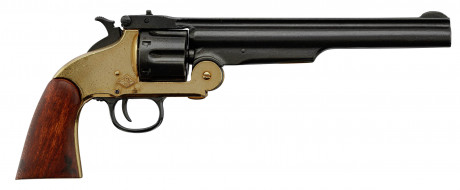 CD1008L-03 Réplique décorative Denix de Revolver Smith & Wesson 1869 Photo CD1008L-03 Réplique décorative Denix de Revolver Smith & Wesson 1869
