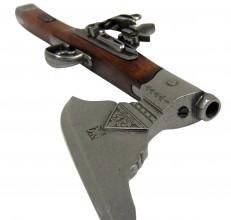 CD1010-04 Denix decorative replica of a 17th century ax pistol Photo CD1010-04 Denix decorative replica of a 17th century ax pistol