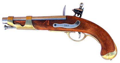 CD1011-02-Réplique décorative Denix de pistolet de clavalrie français 1806 Photo CD1011-02-Réplique décorative Denix de pistolet de clavalrie français 1806