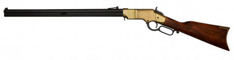 CD1030L-02 Réplique décorative Denix du fusil Henry de la Guerre de Sécession. Photo CD1030L-02 Réplique décorative Denix du fusil Henry de la Guerre de Sécession.