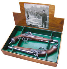 CD2113G-Réplique décorative Denix d'une paire de pistolets de duel Italien Photo CD2113G-Réplique décorative Denix d'une paire de pistolets de duel Italien
