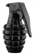 Photo CD738-02 Réplique décorative Denix grenade MK2 USA