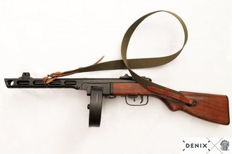 CD9301-4-Réplique décorative Denix Mitrailleuse Russe PPSH-41 Photo CD9301-4-Réplique décorative Denix Mitrailleuse Russe PPSH-41