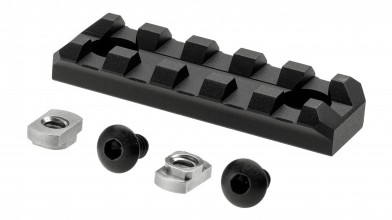 CG501-4 Rail aluminium CLAWGEAR M-LOK 5 Slots Photo CG501-4 Rail aluminium CLAWGEAR M-LOK 5 Slots