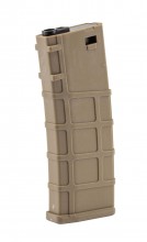 Photo CLE7112-1 Chargeur mid-cap 200 billes tan pour M4 séries - BO manufacture