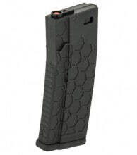 Mid-cap 120 rounds Hexmag AEG Magazine Black