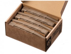 CLK9023-1 Pack of 5 Speed Mid-cap 130 rounds M4 AEG mag Tan Photo CLK9023-1 Pack of 5 Speed Mid-cap 130 rounds M4 AEG mag Tan