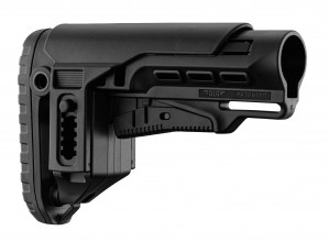 TBS TACTICAL telescopic stock with cheek rest