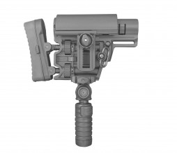 DLG132-3 Monopod réglable fixation rail 21 mm Photo DLG132-3 Monopod réglable fixation rail 21 mm
