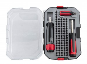 EN10051-04 Screwdriver with 83 bits and SMART TORQ torque screwdriver Photo EN10051-04 Screwdriver with 83 bits and SMART TORQ torque screwdriver