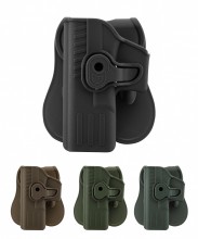 Photo GE16040L-V Holster rigide Quick Release pour Glock 17 Gaucher