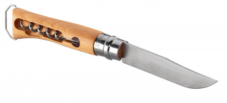 Photo LC246-14.jpg Couteau Opinel numéro 10 - décapsuleur tire-bouchon
