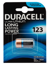 Photo LC415D-2-Pile Lithium CR123 3 volts - Duracell